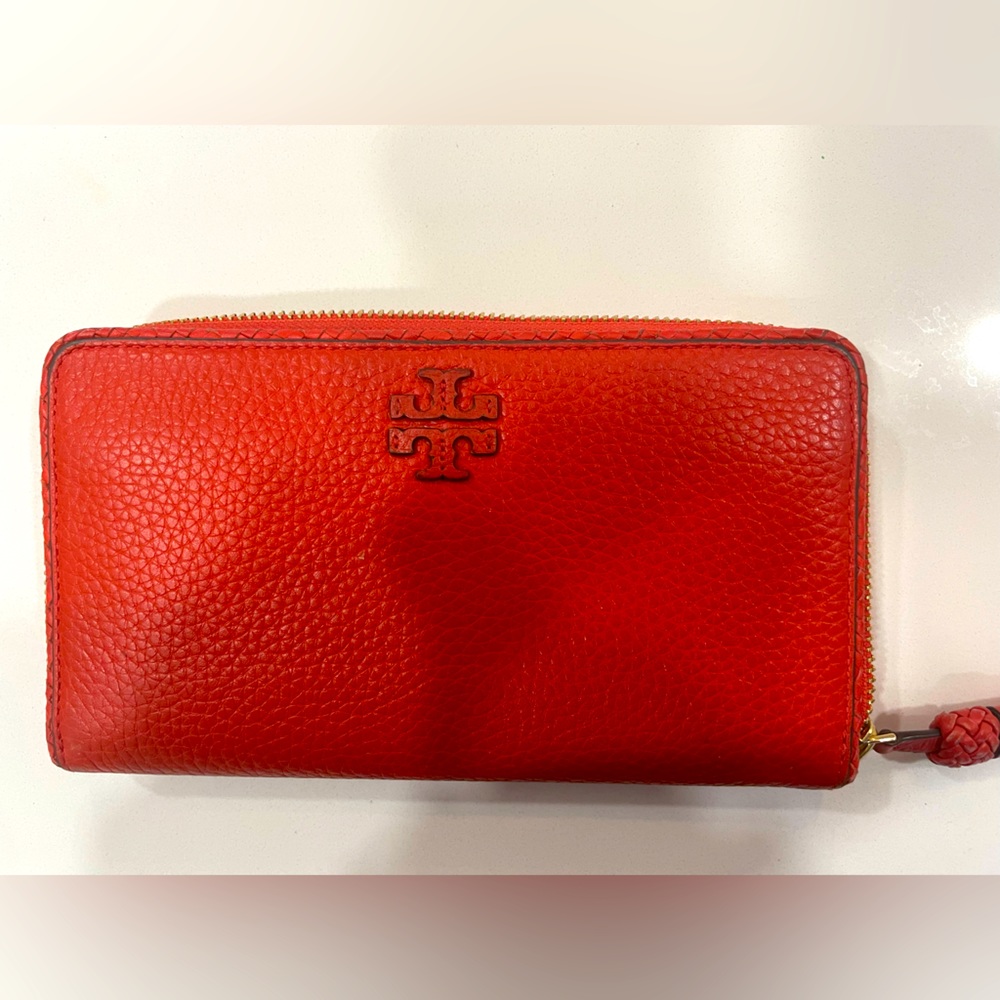 Tory Burch red wallet